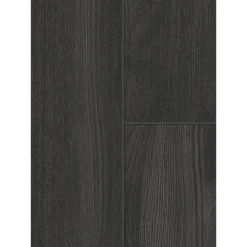 Laminat 'Skyline Large Benson XL' Eiche schwarz 8 mm