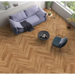 Laminat 'Ville Almagro' Fischgrät Eiche natur 8 mm