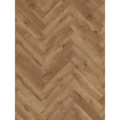 Laminat 'Ville Las Negras' Fischgrät Eiche taupe 8 mm