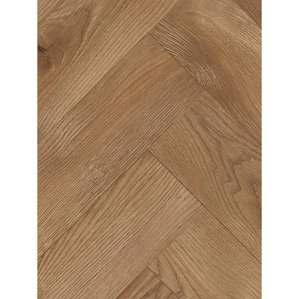 Laminat 'Ville Las Negras' Fischgrät Eiche taupe 8 mm