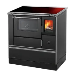 Landhausherd 'K 176 F/A-90' mit Ceranplatte, links schwarz 5 kW