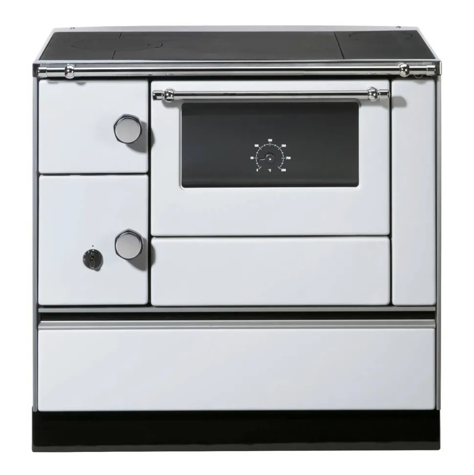 Landhausherd 'K76 90' rechts weiß 7,3 kW