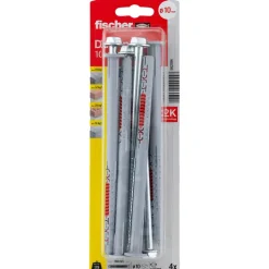 Langschaftdübel-Set 'DuoXPand' Ø 10 x 160 mm FUS mit Sechskantschraube, 8-teilig