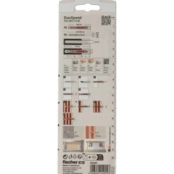 Langschaftdübel-Set 'DuoXPand' Ø 10 x 160 mm FUS mit Sechskantschraube, 8-teilig