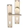 Langschildgarnitur 'Tanja' PZ, Aluminium F2 eloxiert, rechts/links