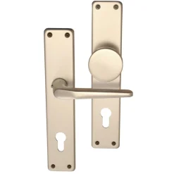 Langschildgarnitur 'Tanja' PZ, Aluminium F2 eloxiert, rechts/links