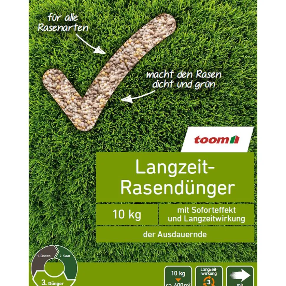 Langzeit-Rasendünger 10 kg