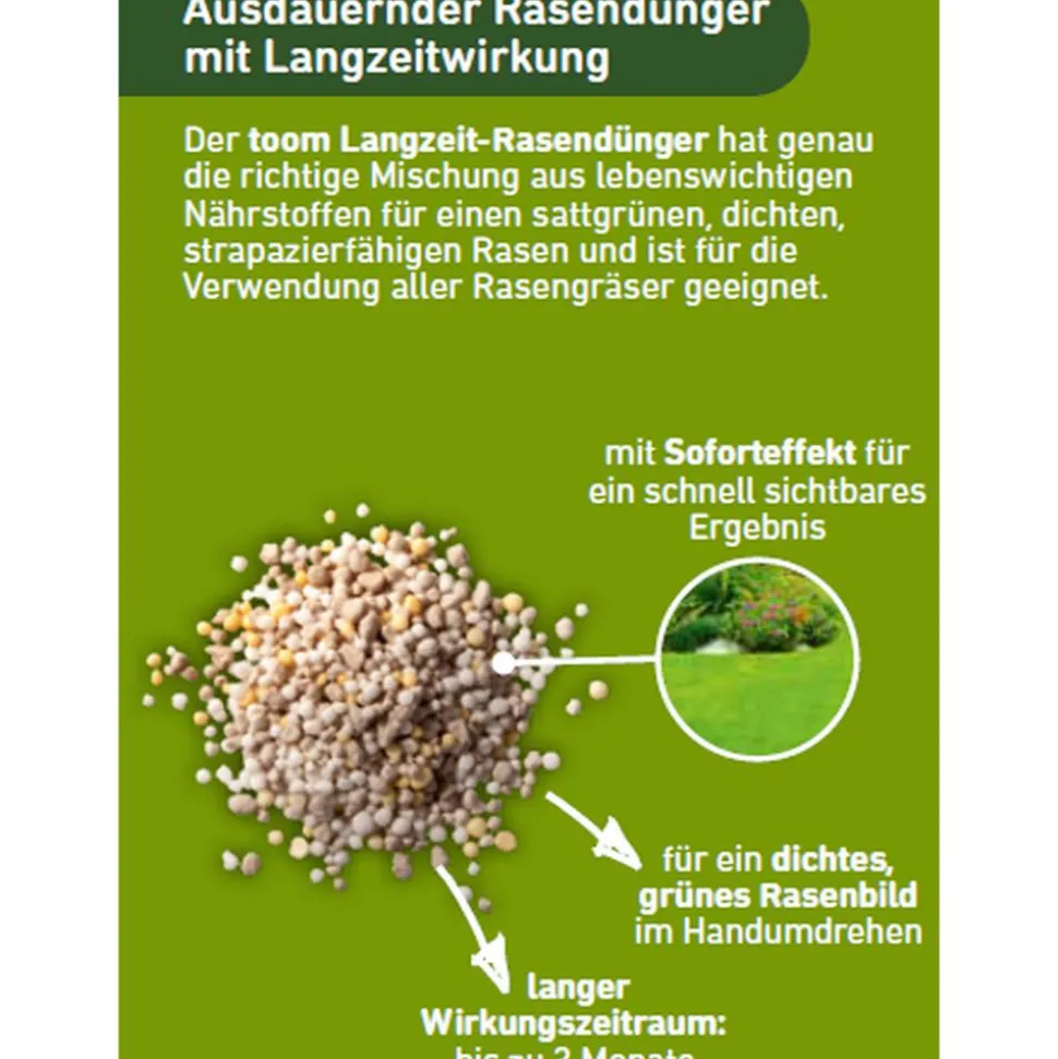 Langzeit-Rasendünger 5 kg