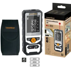 Laser-Entfernungsmesser 'DistanceMaster 40' mit Tasche