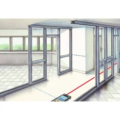 Laser-Entfernungsmesser 'LaserRange-Master i5' mit Tasche