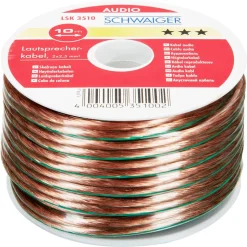 Lautsprecherkabel 2,5 mm², 10 m