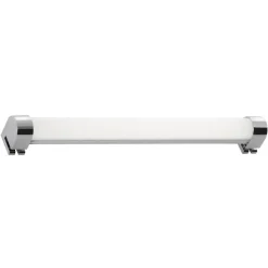 LED Bad-Wandleuchte - chromfarben - 8W