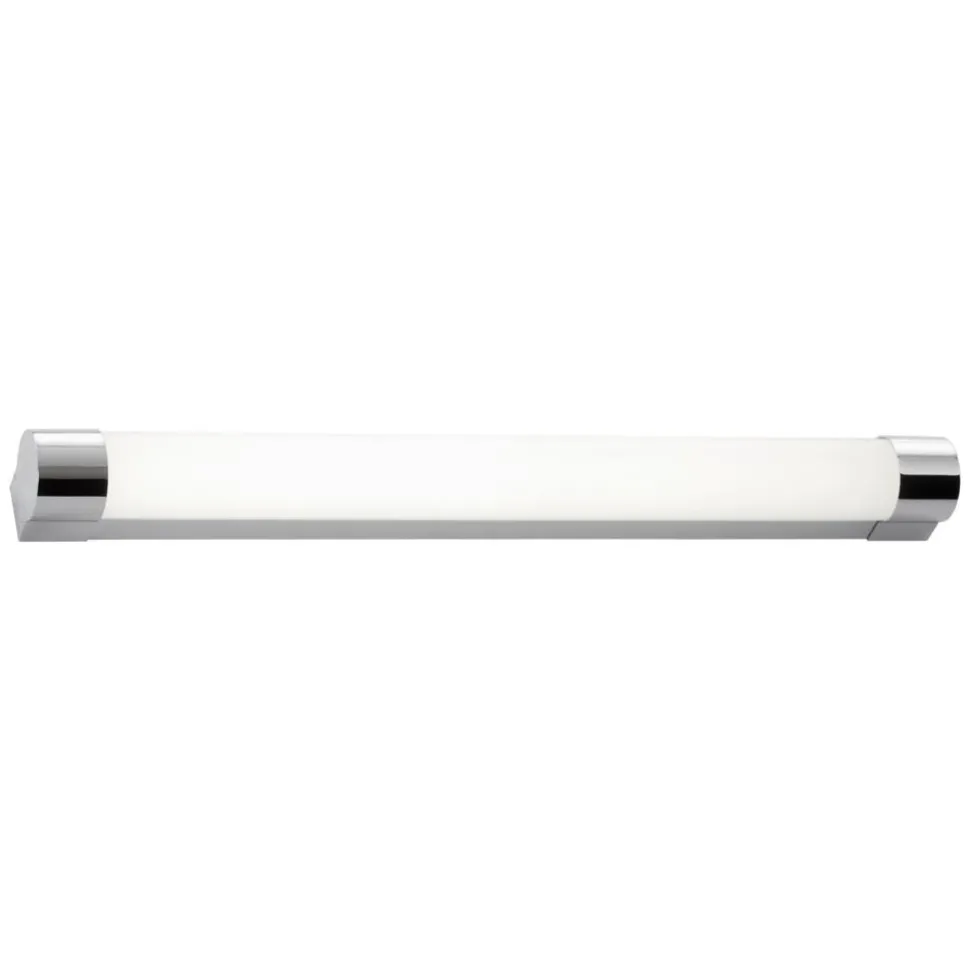 LED Bad-Wandleuchte - chromfarben - 10W