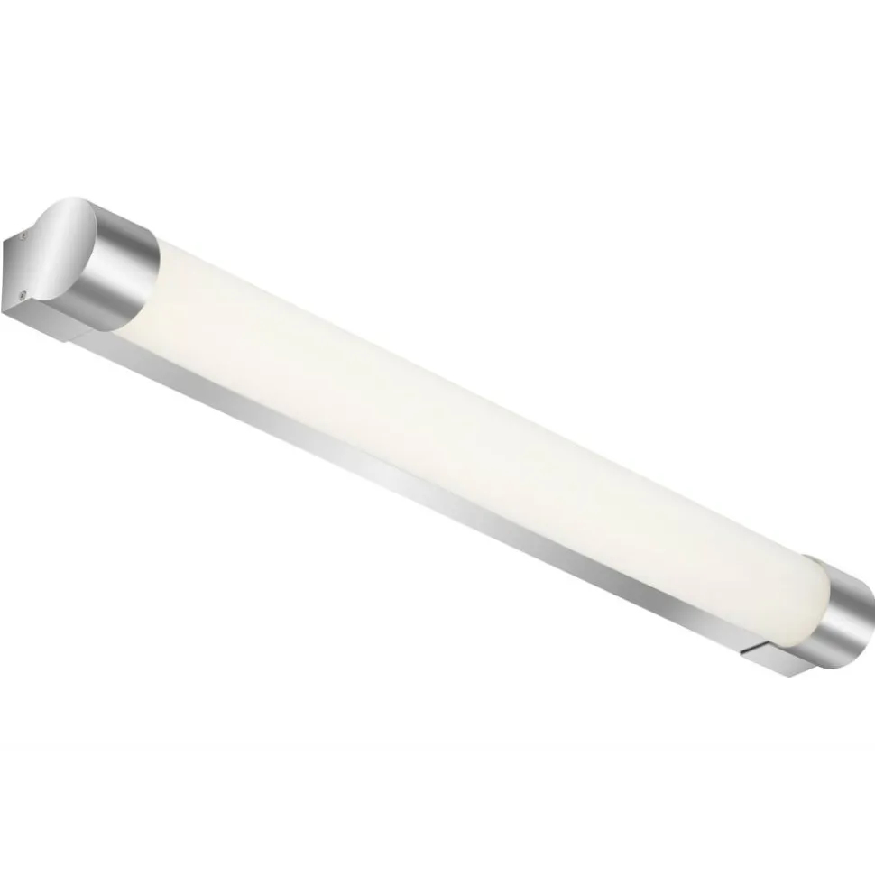 LED Bad-Wandleuchte - chromfarben - 10W