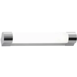 LED Bad-Wandleuchte - chromfarben - 8W