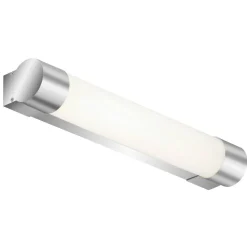 LED Bad-Wandleuchte - chromfarben - 8W