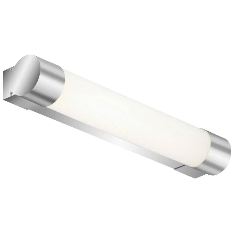 LED Bad-Wandleuchte - chromfarben - 8W