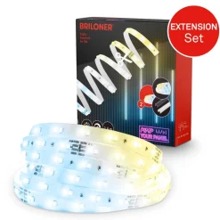 LED Stripe Ergänzungs-Set 'Pimp your Panel' 500 lm 3000 K CCT einstellbares weiß 2,6 m 230V geeignet für Akustikpaneele