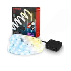 LED Stripe Starter-Set 'Pimp your Panel' CCT 500 lm 3000 K einstellbares weiß 2,6 m 230V mit Fernbedienung geeignet für Akustikpaneele