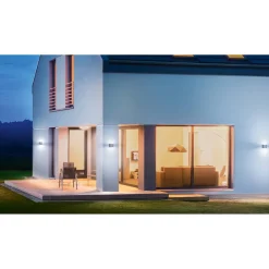 LED-Außenleuchte 'L 830 SC' mit Bewegungsmelder anthrazit 493 lm