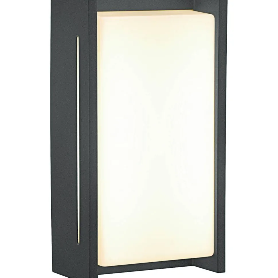 LED-Außenwandleuchte 'Rosario' schwarz 7,4 x 12,9 x 23,3 cm