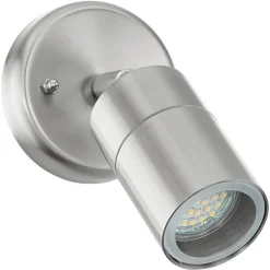 LED-Außen-Wandleuchte 'Stockholm 1' Edelstahl