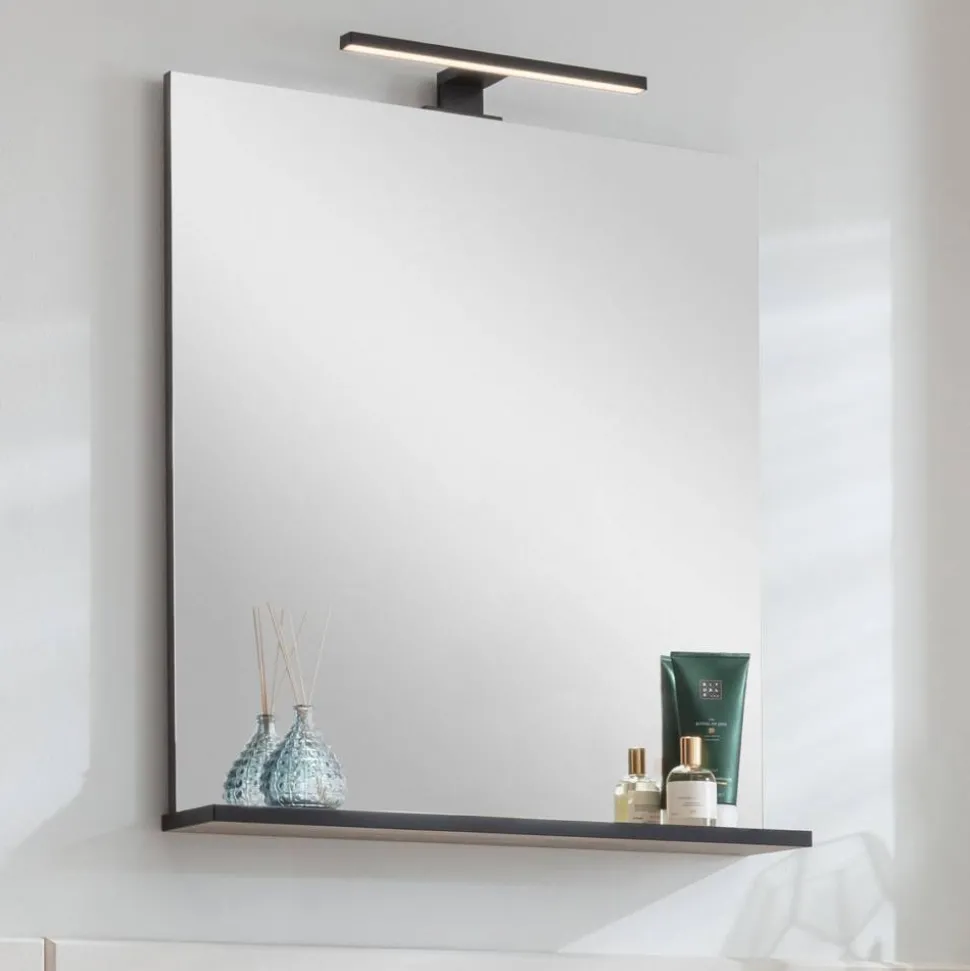 LED-Aufsatzleuchte 'TE-A' schwarz matt 4,5 W 30 cm