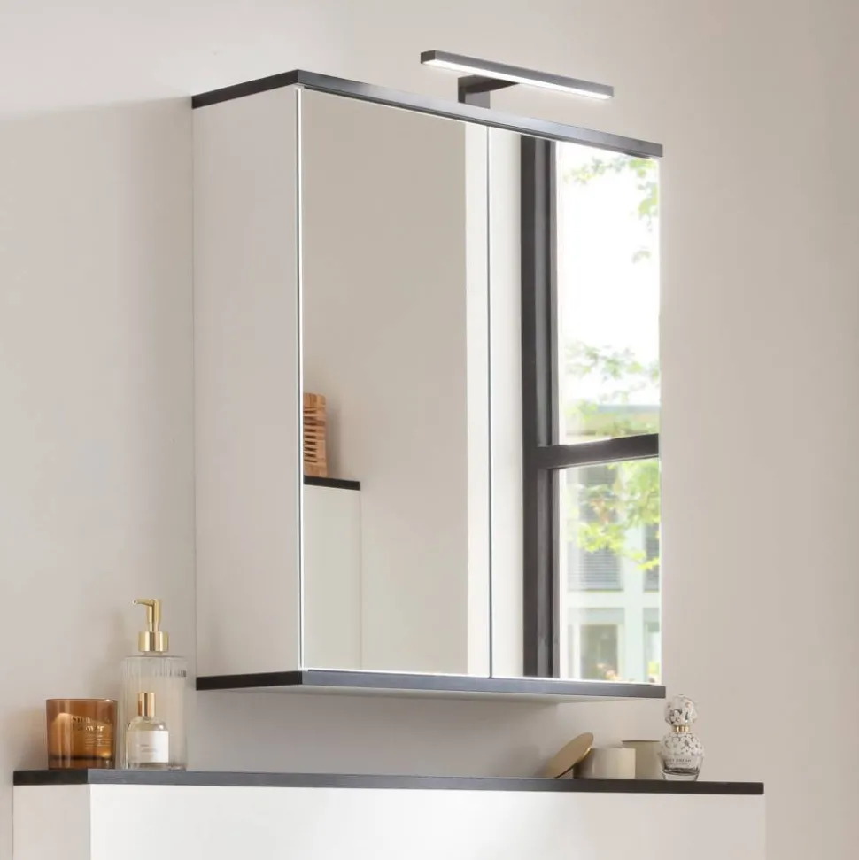 LED-Aufsatzleuchte 'TE-A' schwarz matt 4,5 W 30 cm