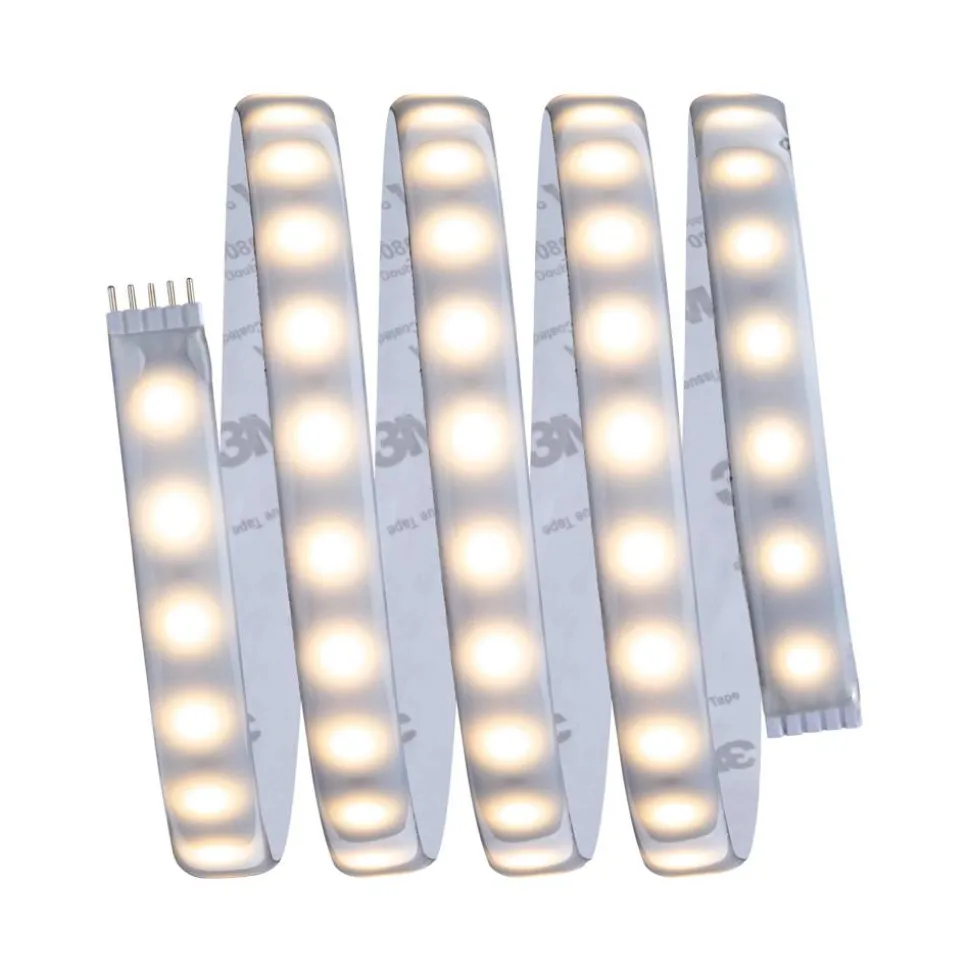 LED-Basisset 'MaxLED' 1,5 m 10 W 750 lm warmweiß-kaltweiß, silber