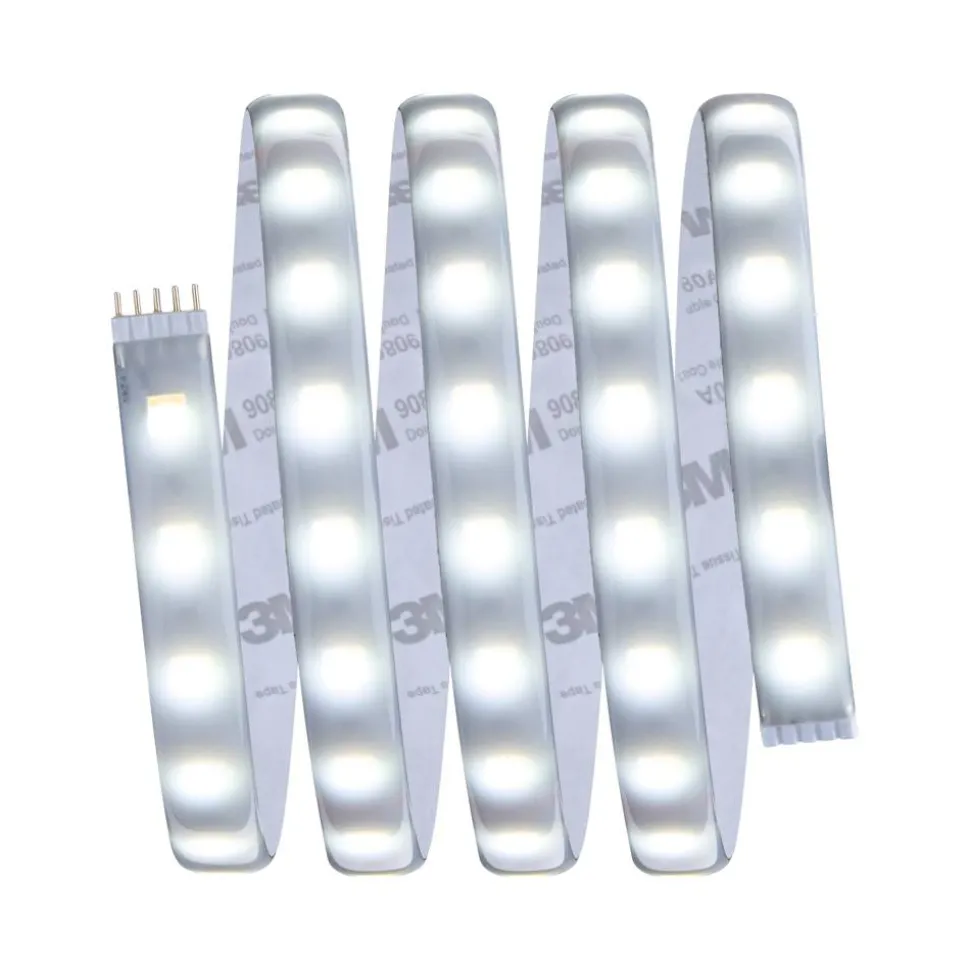 LED-Basisset 'MaxLED' 1,5 m 10 W 750 lm warmweiß-kaltweiß, silber