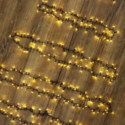 LED-Baummantel-Lichterkette 500 LEDs warmweiß 6 Stränge 150 cm