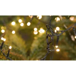 LED-Baummantel-Lichterkette 500 LEDs warmweiß 6 Stränge 150 cm