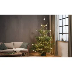 LED-Baummantel-Lichterkette 500 LEDs warmweiß 6 Stränge 150 cm