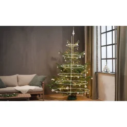 LED-Baummantel-Lichterkette 500 LEDs warmweiß 6 Stränge 150 cm