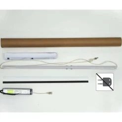 LED-Beleuchtungsset für Pavillon silber 67 cm