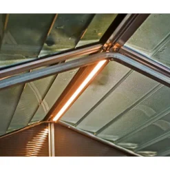 LED-Beleuchtungsset für Pavillon silber 67 cm