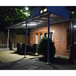 LED-Beleuchtungsset für Pavillon silber 67 cm