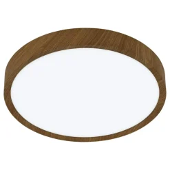 LED-Deckenleuchte 'Musurita' braun Ø 34 x 6 cm