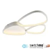 LED-Deckenleuchte 'Pebbles' 70 x 47 cm weiß