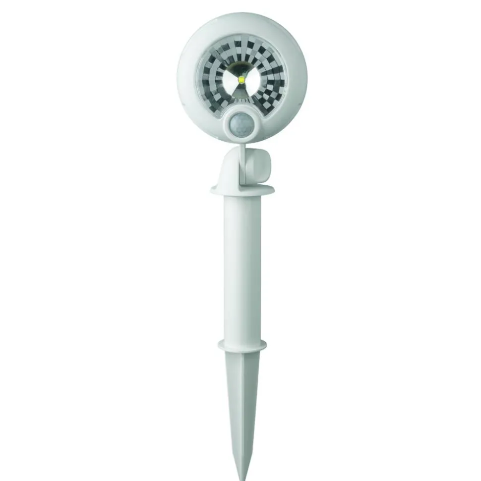 LED-Erdspieß 'MB120' weiß