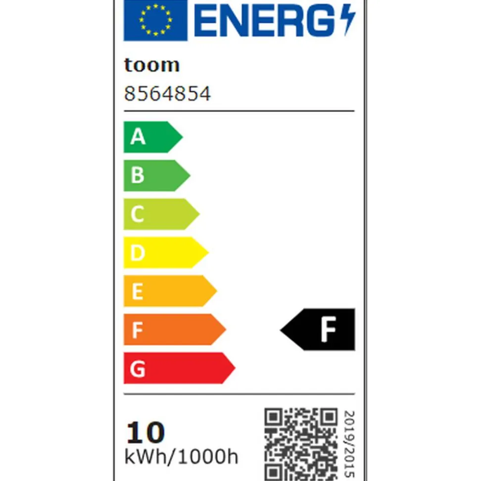 LED-Feuchtraumleuchte grau 10 W 1000 lm G13 4000 K IP 65