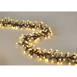 LED-Globe-Lichterkette 380 LEDs warmweiß 300 cm