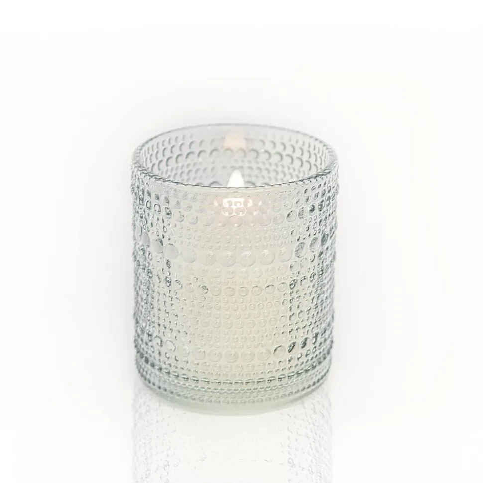 LED-Kerze 3D 'Perla' 9 x 9 x 10 cm