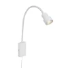 LED-Leseleuchte 'Tusi' weiß 57,7 x 11,5 x 6 cm 400 lm, mit Touchfunktion