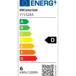 LED-Leuchtmittel E14 5,9 W 806 lm