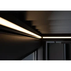 LED-Lichtband für Pergola 3,5x3,5/4x3,5/4,5x3m, warmweiß 700 cm