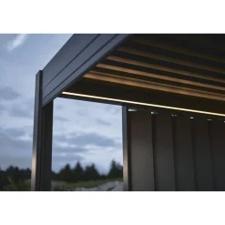 LED-Lichtband für Pergola 3x3m, warmweiß 560 cm