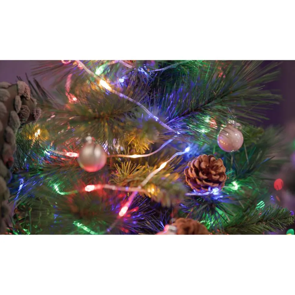 LED-Lichterkette 180 LEDs bunt 1340 cm
