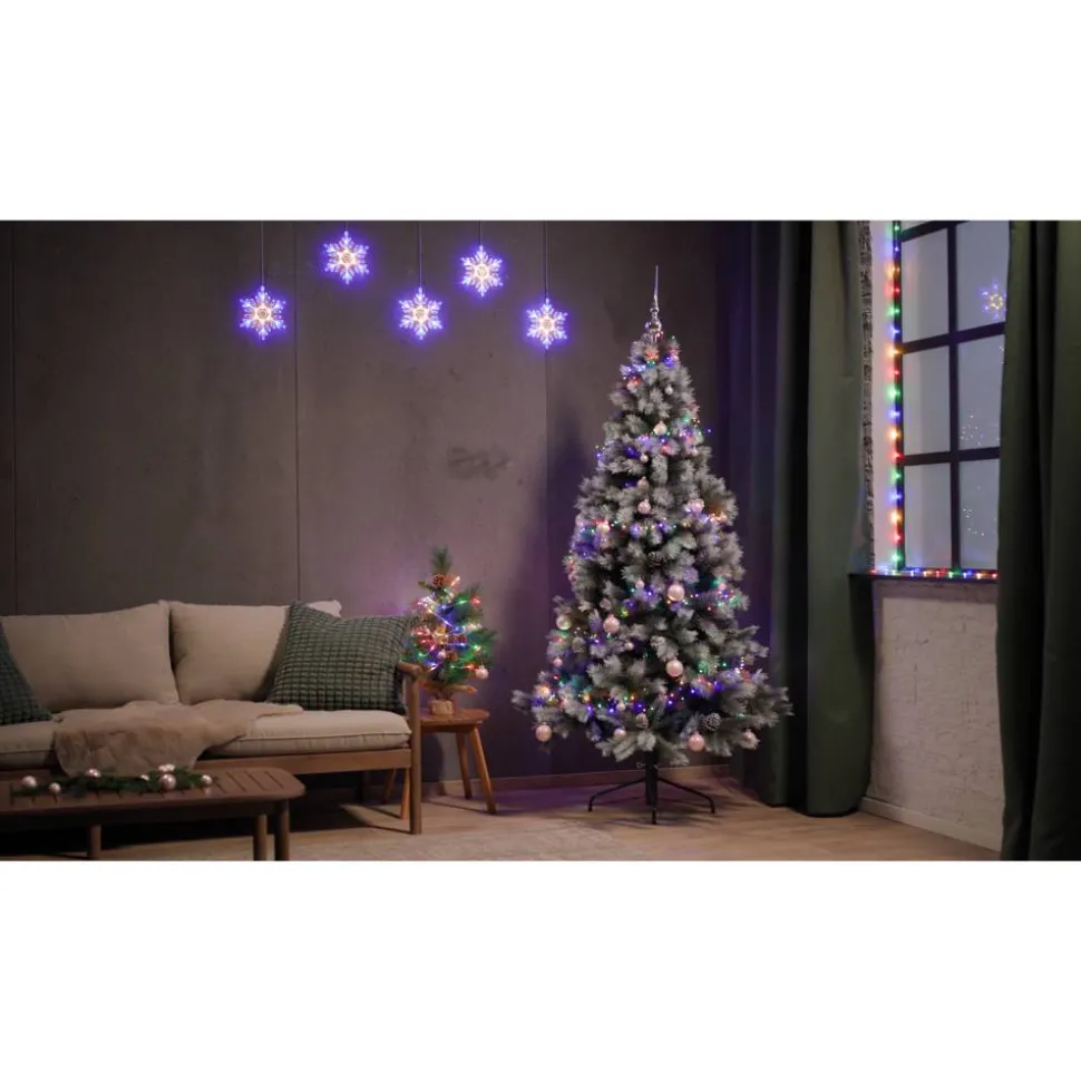 LED-Lichterkette 180 LEDs bunt 1340 cm