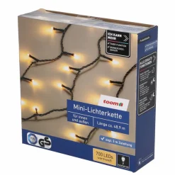 LED-Lichterkette 700 LEDs warmweiß 4890 cm